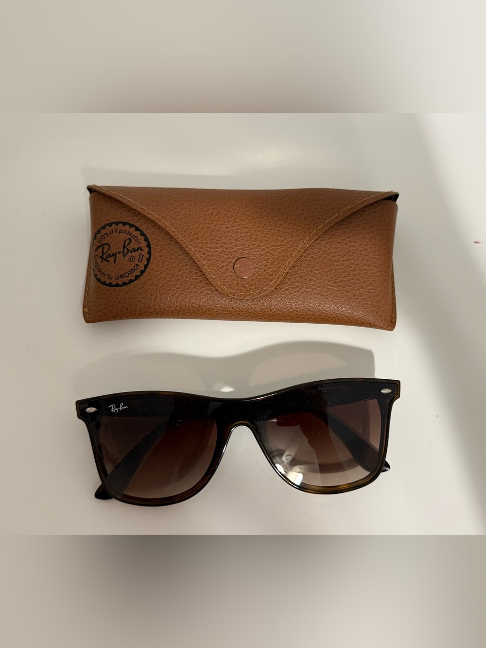 Ray-Ban Tortoise Brown Gradient Women’s Sunglasses - Picture 7 of 7